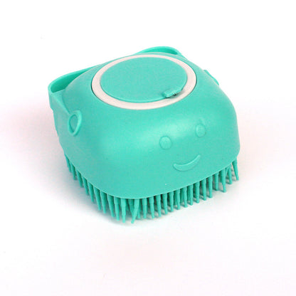 Dog & Cat Bath Brush with Shampoo Dispenser