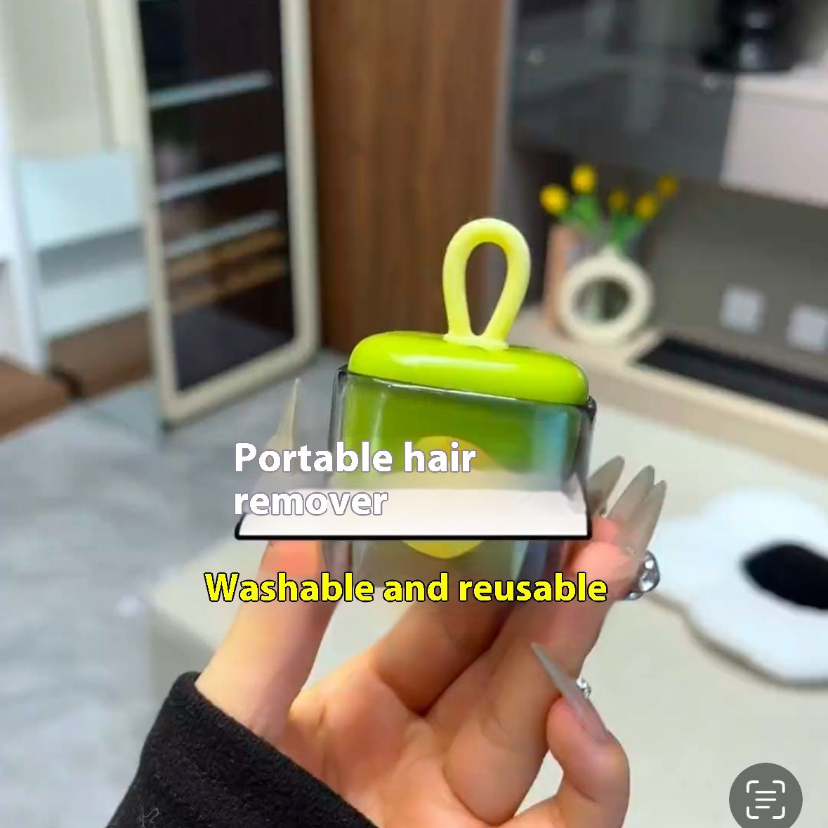 Portable Lint Remover Ball – Multi-Functional Lint Remover for Clothes, Furniture & Pet Hair