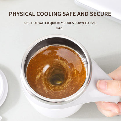 Rechargeable Magnetic Self-Stirring Mug – Electric Automatic Mixing Coffee & Milkshake Cup