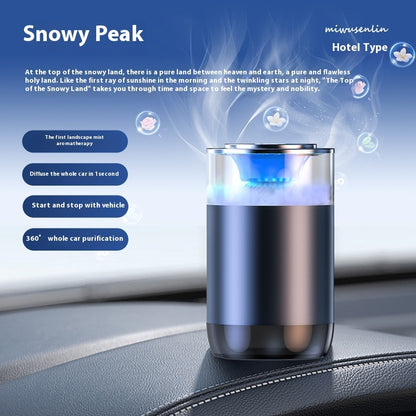 Car Cloud Mist Aromatherapy Diffuser – Natural Fragrance Air Freshener & Decorative Humidifier for Cars, Trucks, RVs