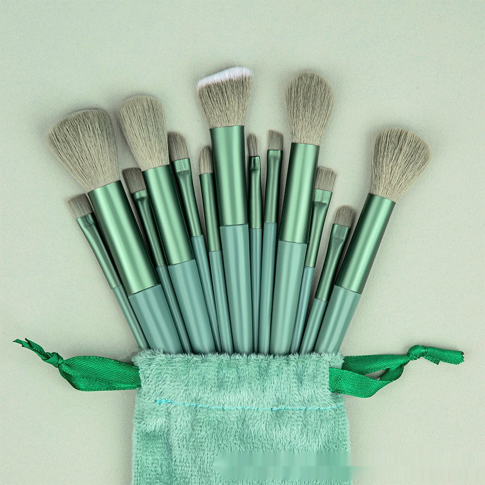 Portable Makeup Brush Set – Complete Professional Cosmetic Tool Kit for Face & Eye Makeup