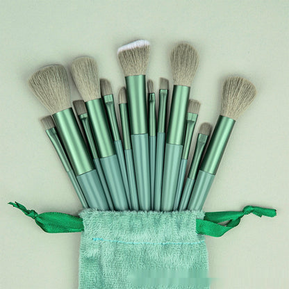 Portable Makeup Brush Set – Complete Professional Cosmetic Tool Kit for Face & Eye Makeup