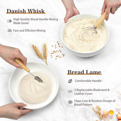 Bread Baking Tool Set – Complete DIY Supplies Kit for Home Bakers