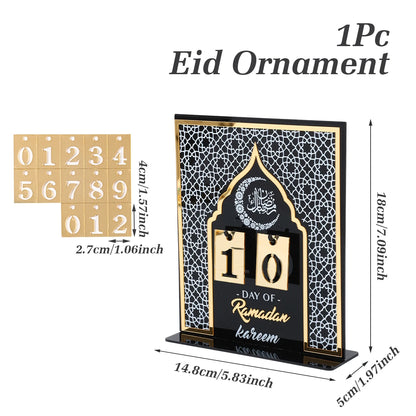 Ramadan Countdown Calendar - Ramadan Acrylic Ornament