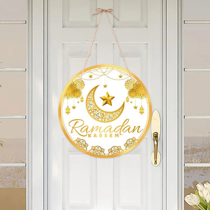 Eid Mubarak Door Hanging - Ramadan Decoration Flag