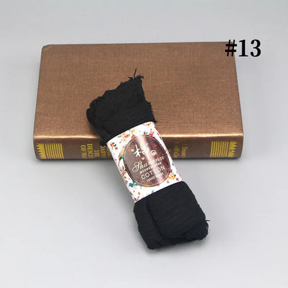 Bubble Cotton Crinkle Cloud Hijab – Solid Color Muslim Head Scarf & Shawl for Women | 40 Colors