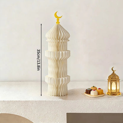 Ramadan Honeycomb Ornaments - DIY Paper Eid Decoration Set
