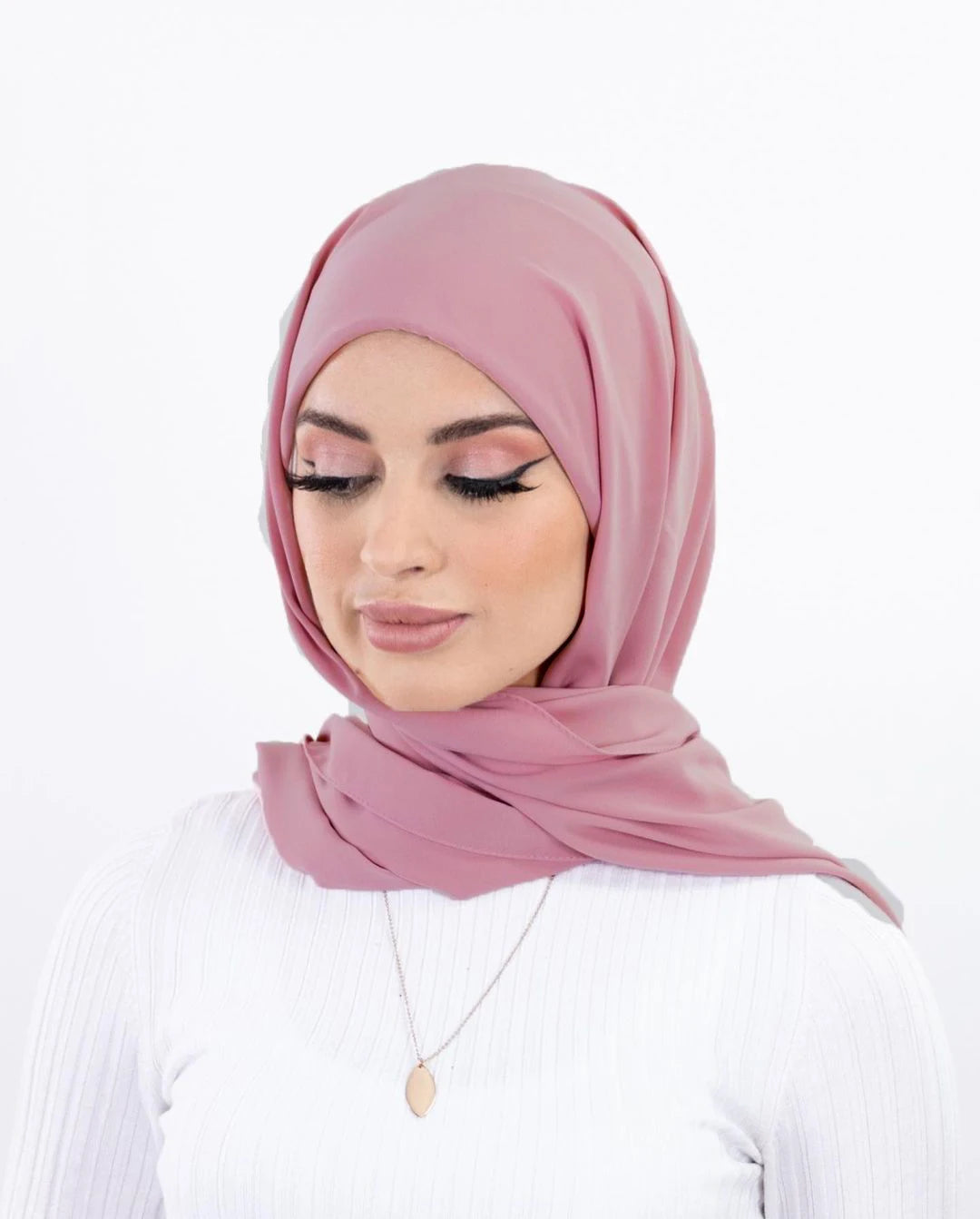 Instant Chiffon Hijab - Pin-Free Jersey Bonnet