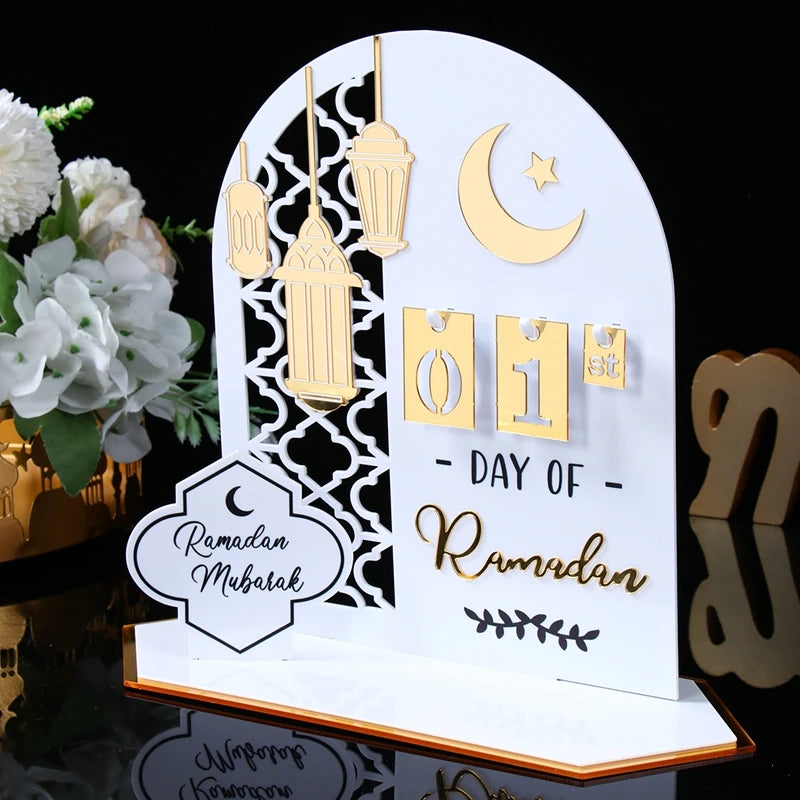Ramadan Countdown Calendar - Ramadan Acrylic Ornament