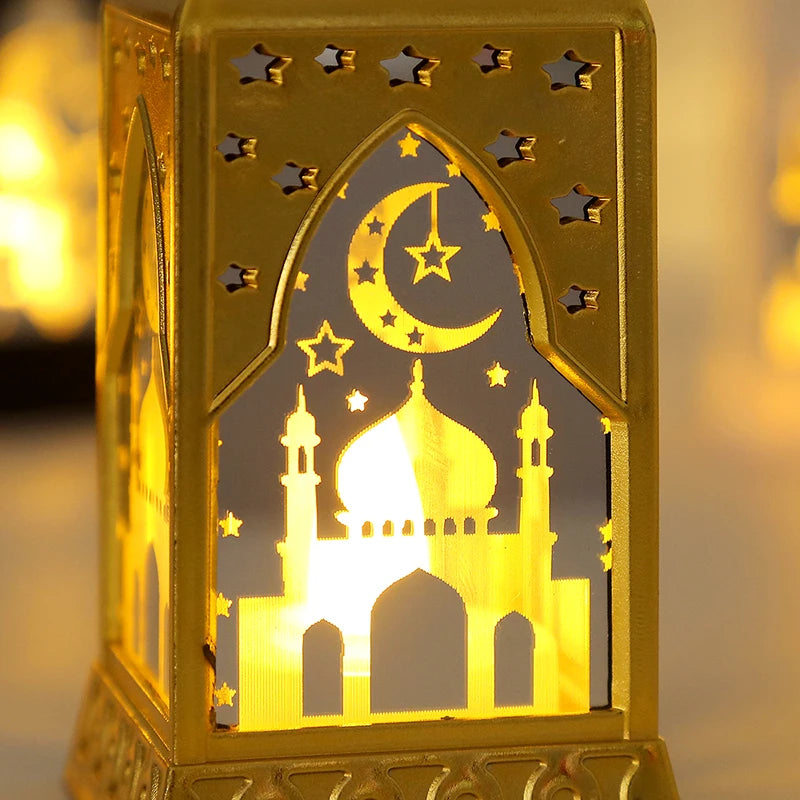 Ramadan LED Night Light - Moon Star Lantern