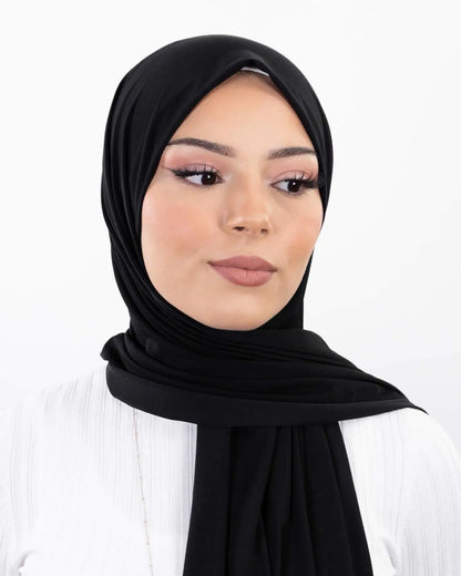 Instant Chiffon Hijab - Pin-Free Jersey Bonnet