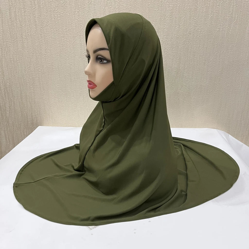 Modal Hijab Scarf - Instant Head Wrap for Women