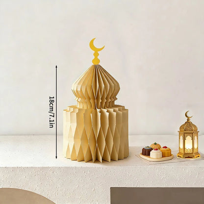 Ramadan Honeycomb Ornaments - DIY Paper Eid Decoration Set