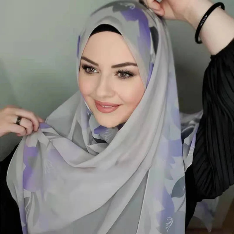 Voile Hijab Scarf - Soft Lightweight Head Wrap