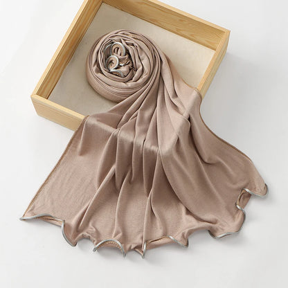 Modal Cotton Jersey Hijab - Stretch Scarf 170x55cm