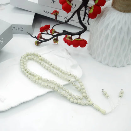 99 Bead Tasbih - Muslim Prayer Beads with Tassel