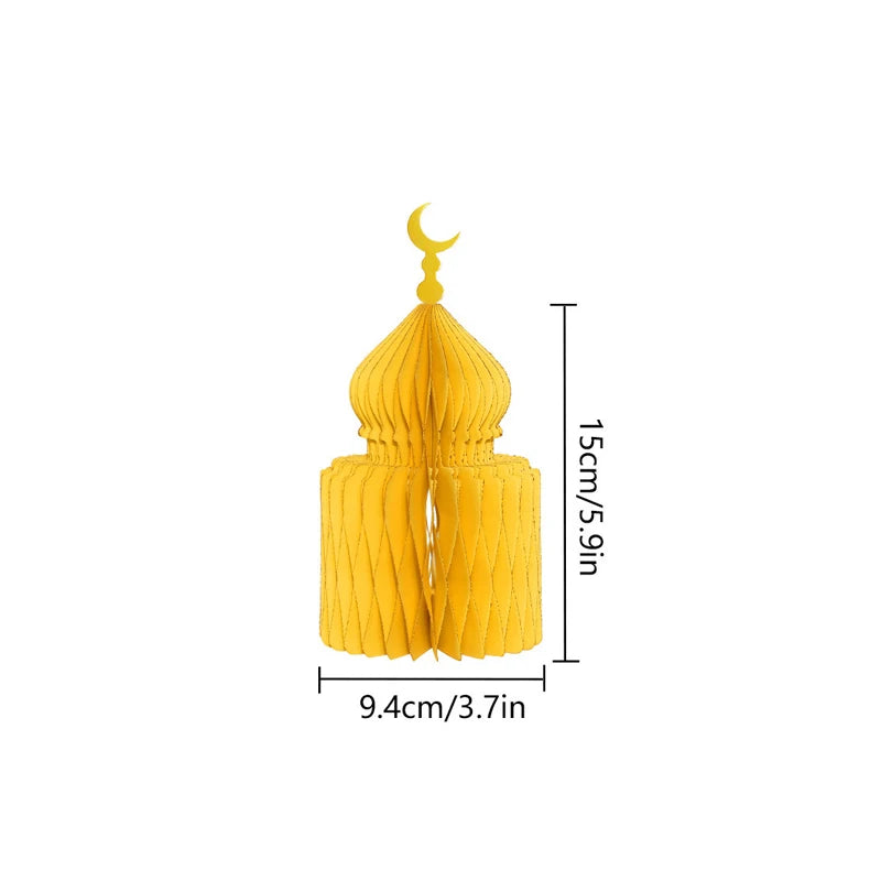 Ramadan Honeycomb Ornaments - DIY Paper Eid Decoration Set