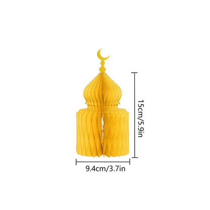 Ramadan Honeycomb Ornaments - DIY Paper Eid Decoration Set