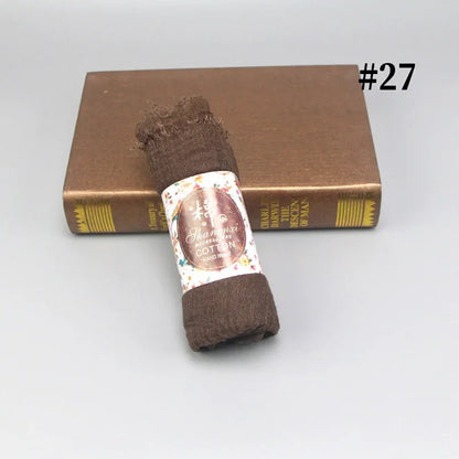 Bubble Cotton Crinkle Cloud Hijab – Solid Color Muslim Head Scarf & Shawl for Women | 40 Colors