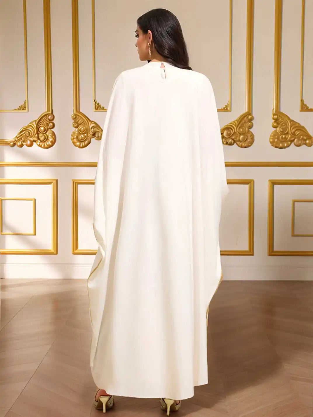 Beaded Kaftan - Elegant Maxi Dress