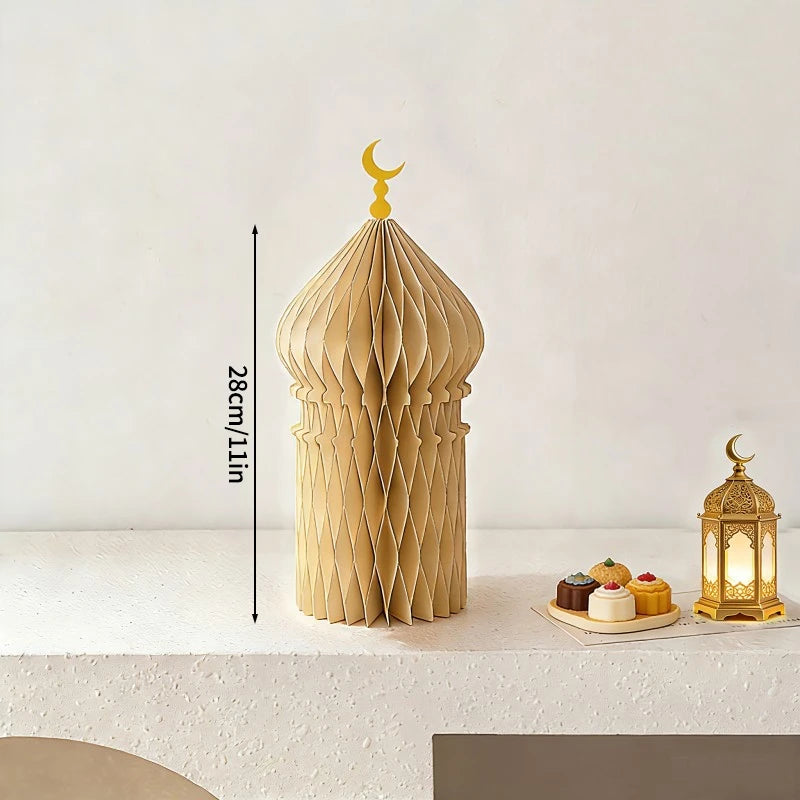 Ramadan Honeycomb Ornaments - DIY Paper Eid Decoration Set