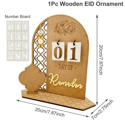 Ramadan Countdown Calendar - Ramadan Acrylic Ornament