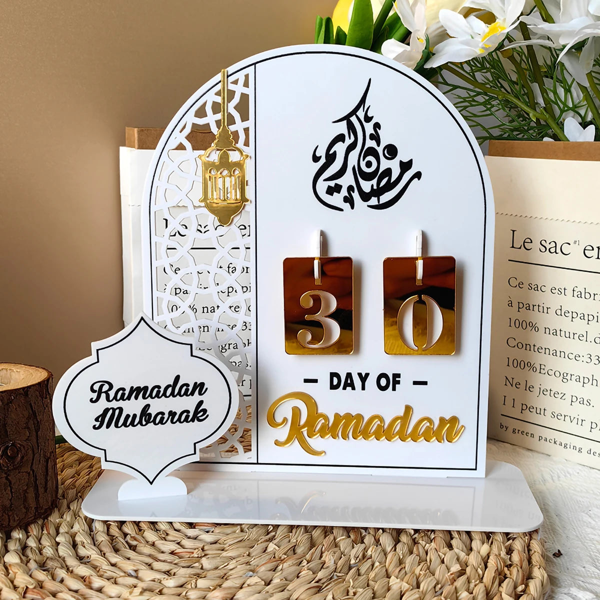 Ramadan Countdown Calendar - Ramadan Acrylic Ornament