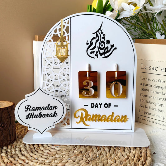 Ramadan Countdown Calendar - Ramadan Acrylic Ornament
