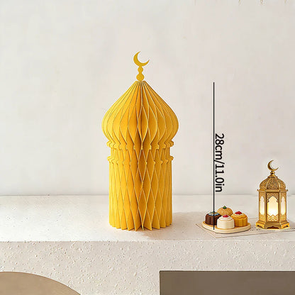 Ramadan Honeycomb Ornaments - DIY Paper Eid Decoration Set