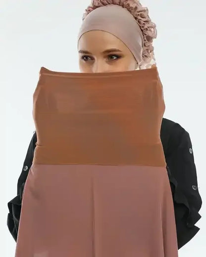 Instant Chiffon Hijab - Pin-Free Jersey Bonnet