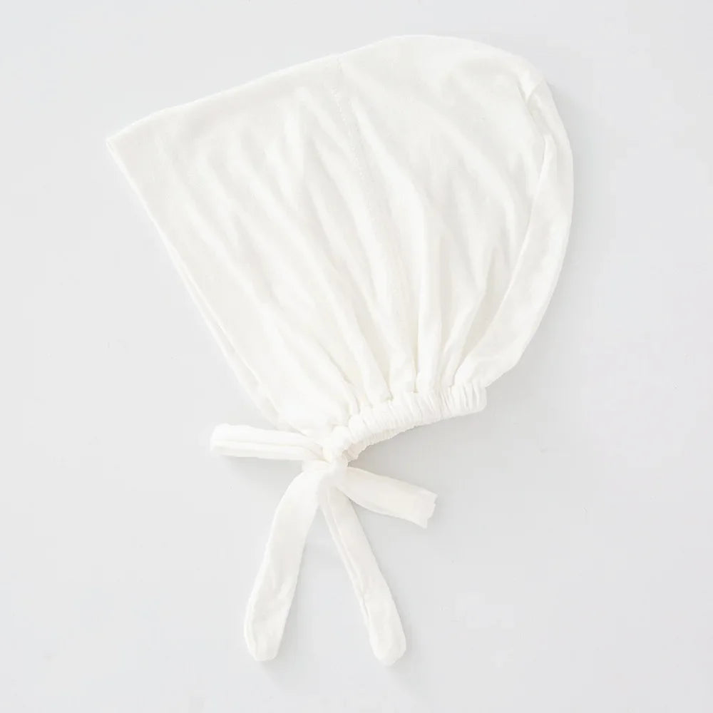 Women's Cotton Jersey Hijab Undercap - Tie Back Inner Cap with 82 Color Options