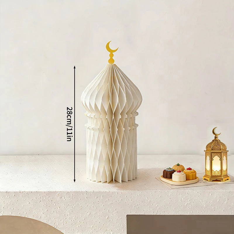 Ramadan Honeycomb Ornaments - DIY Paper Eid Decoration Set