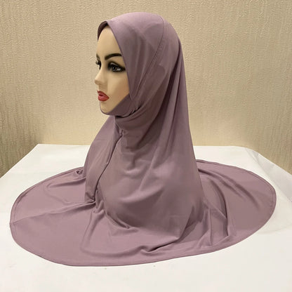Modal Hijab Scarf - Instant Head Wrap for Women