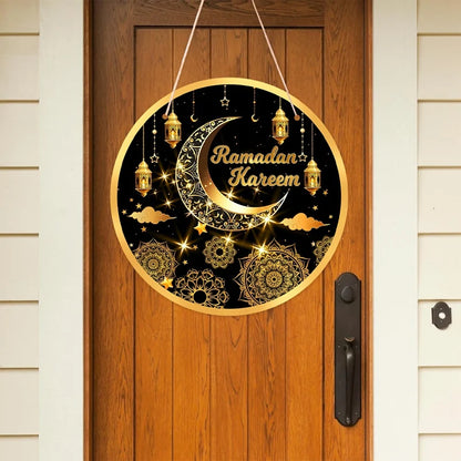 Eid Mubarak Door Hanging - Ramadan Decoration Flag