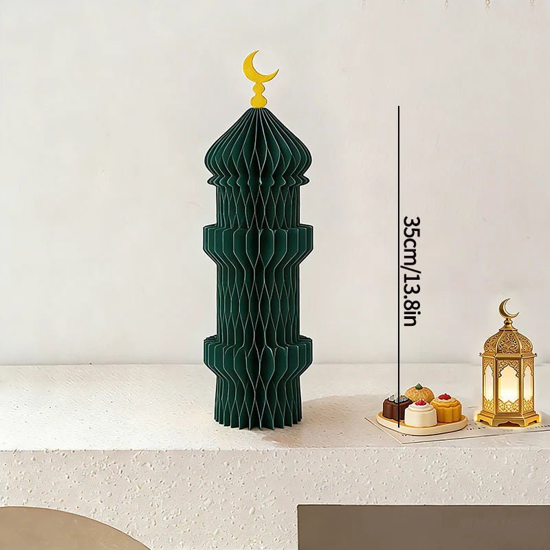 Ramadan Honeycomb Ornaments - DIY Paper Eid Decoration Set