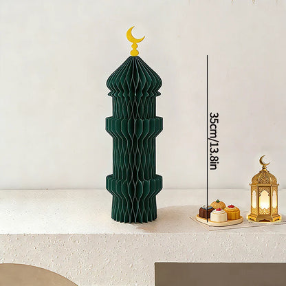 Ramadan Honeycomb Ornaments - DIY Paper Eid Decoration Set