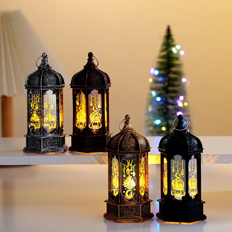 Ramadan LED Night Light - Moon Star Lantern