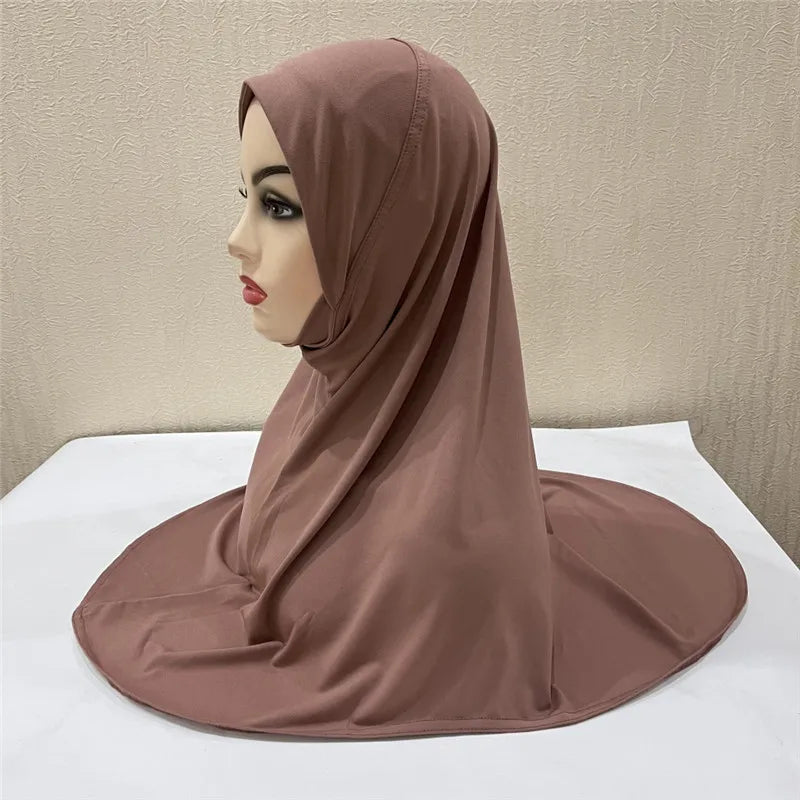 Modal Hijab Scarf - Instant Head Wrap for Women