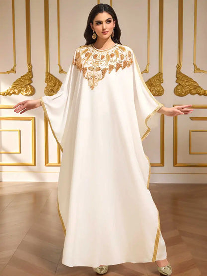 Beaded Kaftan - Elegant Maxi Dress