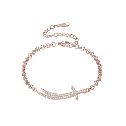 Imam Ali Sword Bracelet - Stainless Steel Chain