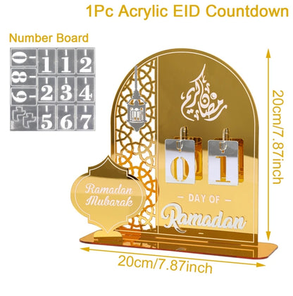 Ramadan Countdown Calendar - Ramadan Acrylic Ornament