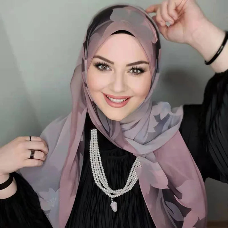 Voile Hijab Scarf - Soft Lightweight Head Wrap