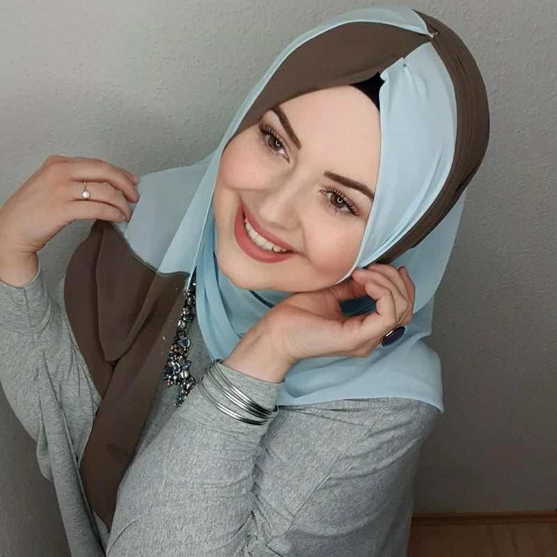Voile Hijab Scarf - Soft Lightweight Head Wrap