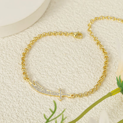 Imam Ali Sword Bracelet - Stainless Steel Chain