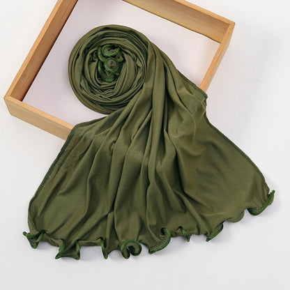 Modal Cotton Jersey Hijab - Stretch Scarf 170x55cm