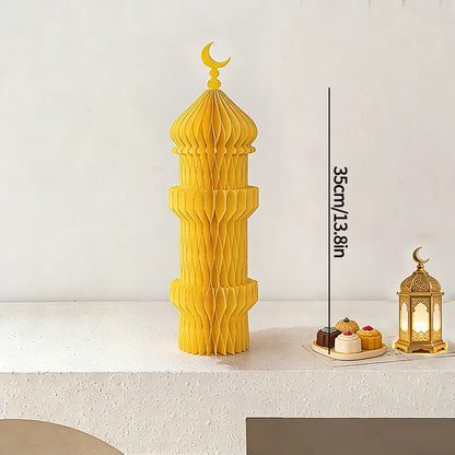 Ramadan Honeycomb Ornaments - DIY Paper Eid Decoration Set