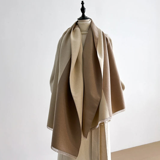 Women's Winter Pashmina Scarf & Shawl | Soft Cashmere-Like Hijab Wrap | 5 Colors