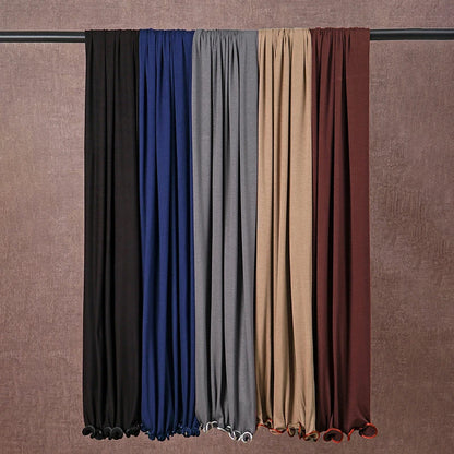 Modal Cotton Jersey Hijab - Stretch Scarf 170x55cm