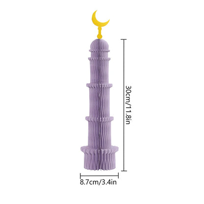 Ramadan Honeycomb Ornaments - DIY Paper Eid Decoration Set