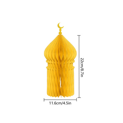 Ramadan Honeycomb Ornaments - DIY Paper Eid Decoration Set